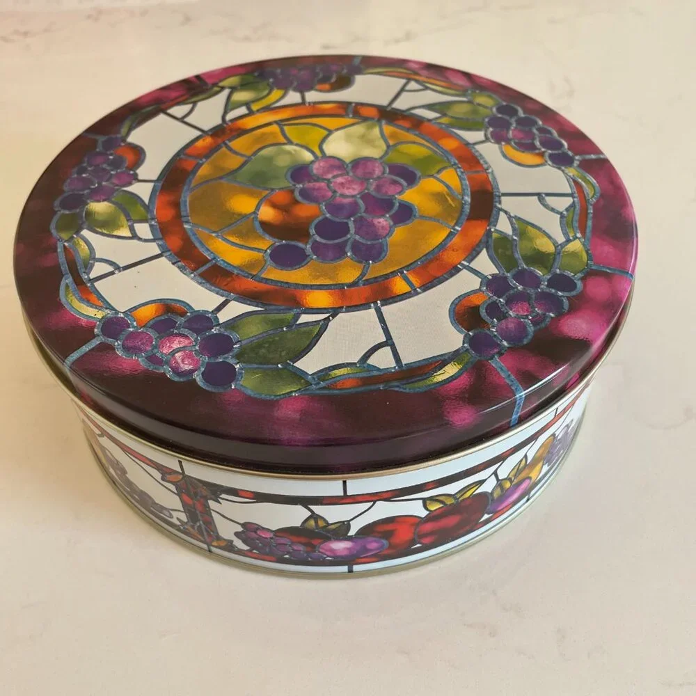 Large Cookie Candy Tin Vintage 1990’s New
